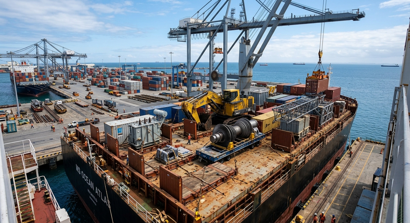 Container & Flat Rack Handling